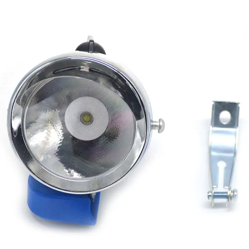 

ABGZ-Long Range 1 Led Spotlight Retro Front Bike Light Hooded Bicycle Light