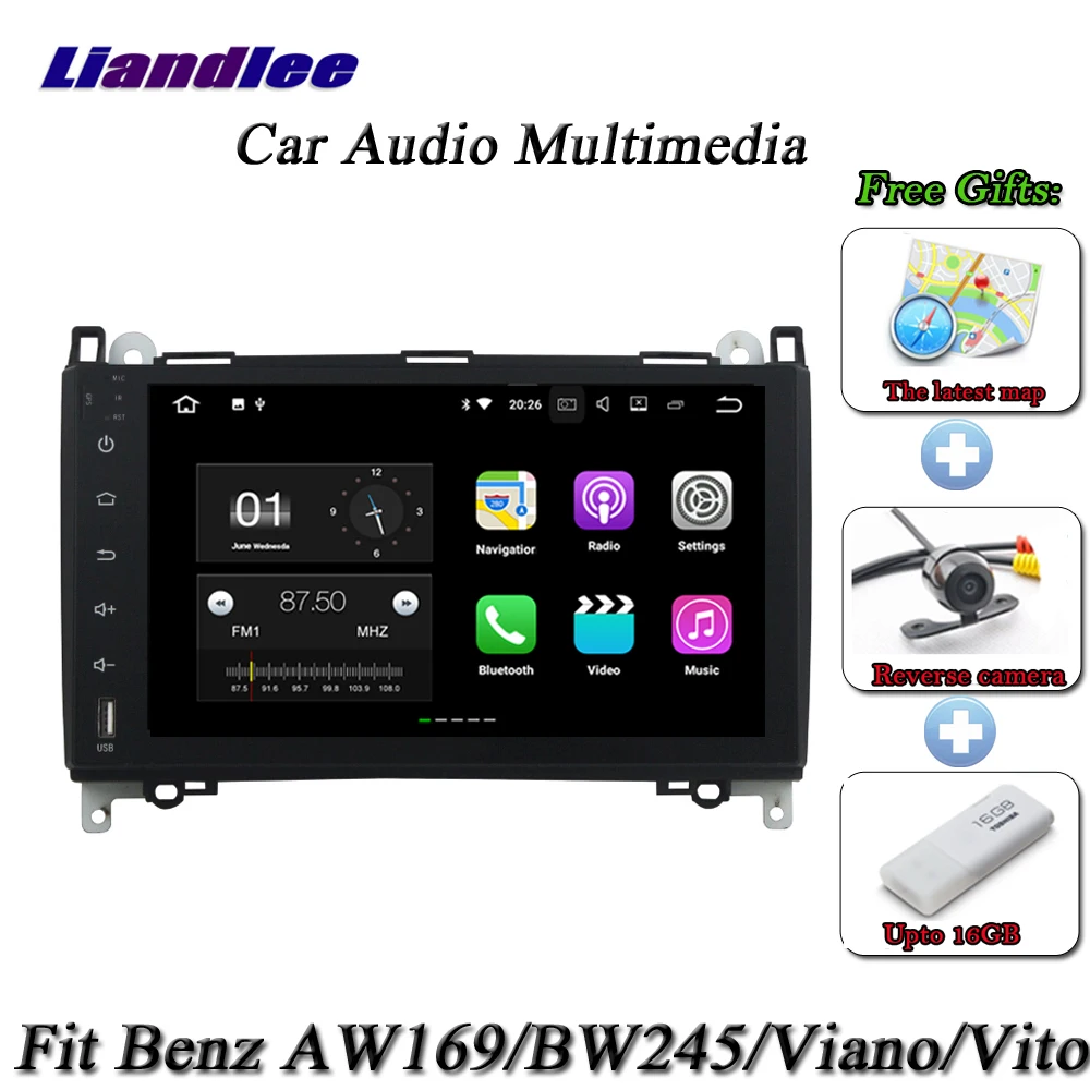 Excellent Liandlee Car Android System For Mercedes Benz Viano / Vito - Radio GPS Nav MAP Navigation HD Screen Multimedia NO CD DVD Player 1