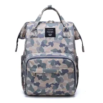 

Print Diaper Bag Camouflage Summer Waterproof Nappy Bag Baby Care Travel Backpack Maternity Bag