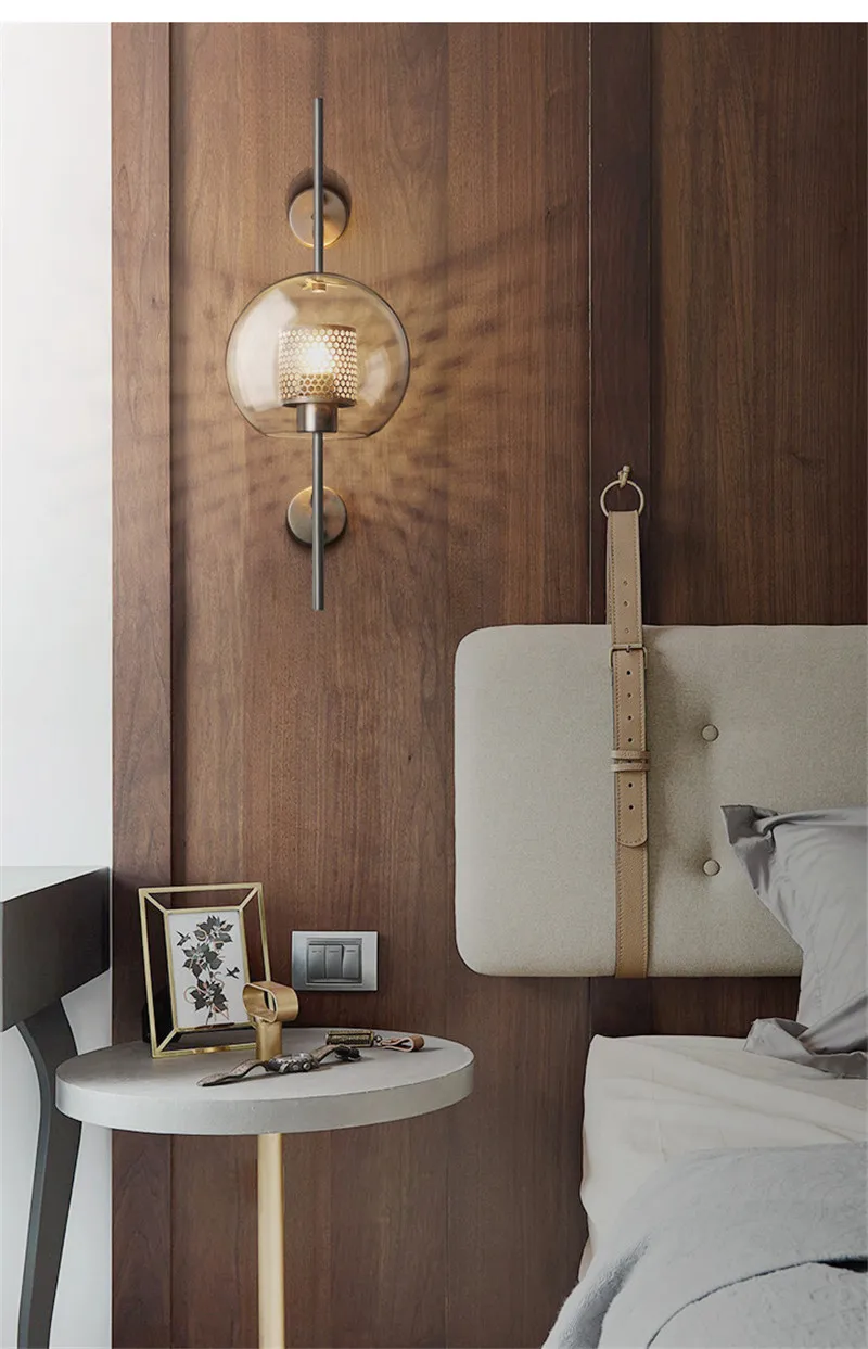 Industrial Loft Bronze Wall Lamp-18