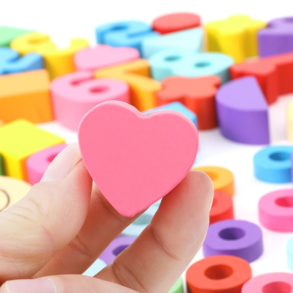 Children Wooden Montessori Toys Early Colorful Digital Counting Shape Matching Learning Puzzle Math Sensory Toys For Boys Girls Children Wooden Montessori Toys Early Colorful Digital Counting Shape Matching Learning Puzzle Math Sensory Toys For Boys Girls