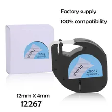 Personal Use 12 4MM Label Tape Great Stability Convenient Label Tag Tape Label Paper Suitable For