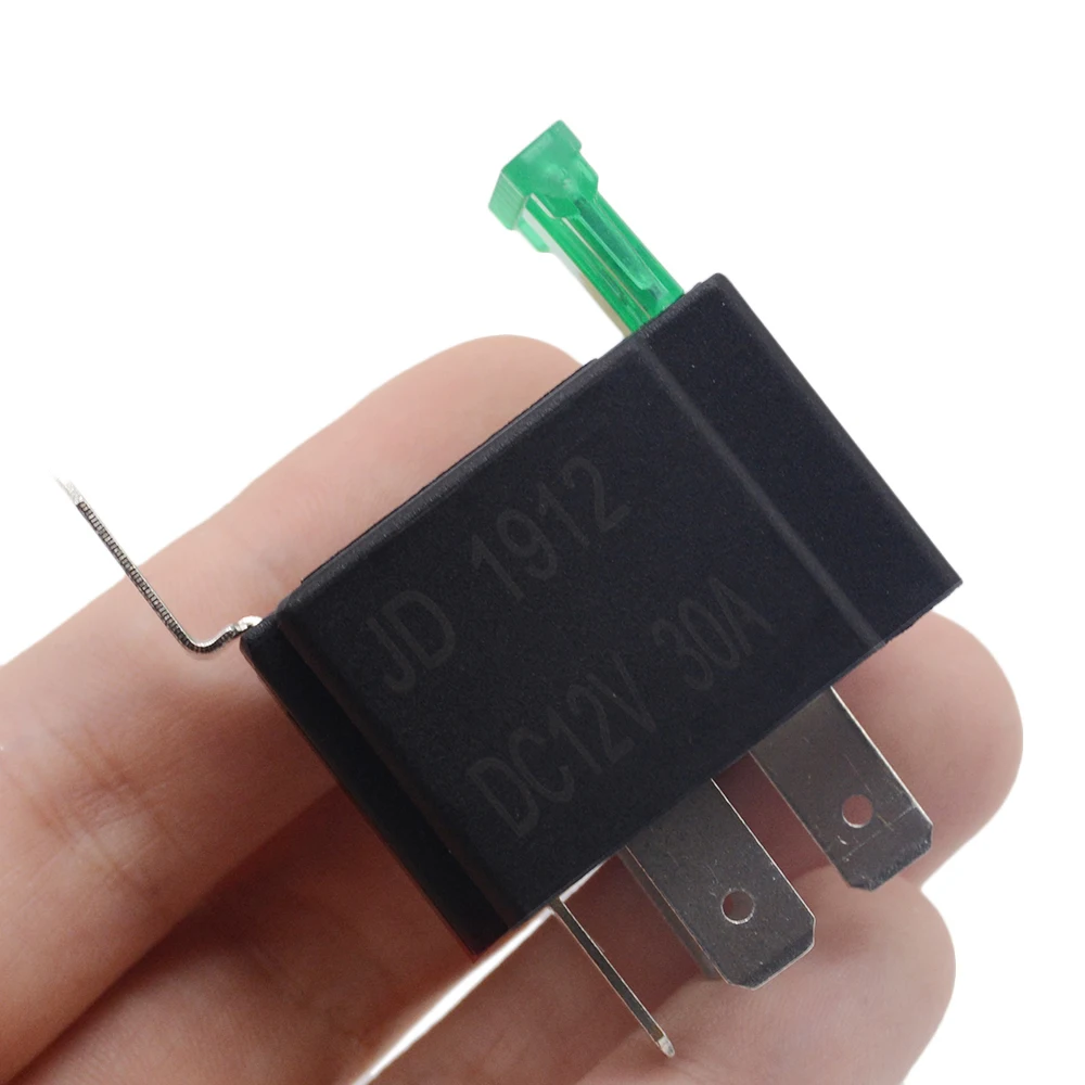 1 шт 12 V/24 V DC 4 Pin автомобильные плавленого реле 30A нормально разомкнутый генератор импульсов, опционально