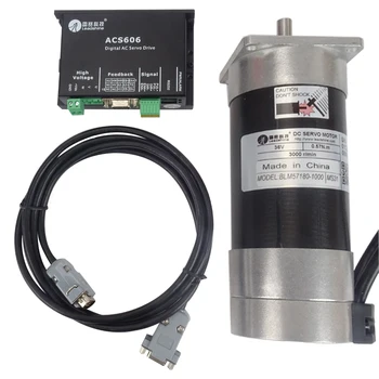 

1PC NEW 36V 180W Brushless DC Servo Motor Drive Kit BLM57180-1000+ ACS606