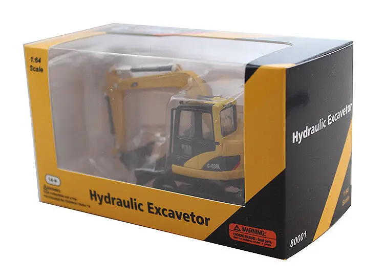 1:64 C-Cool Excavetor Tractor Soil Compactor Diecast Model Engineering Vehicle