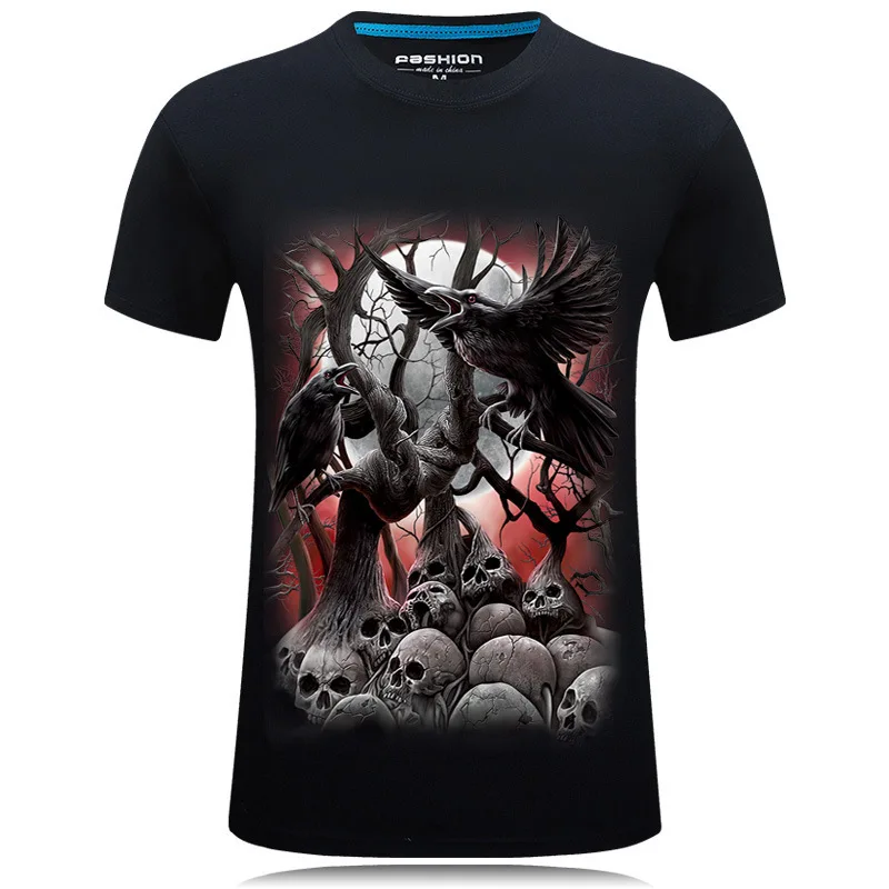 Homens de Moda Louco Projeto Do Gato T camisa Legal Tops Manga Curta Hipster Roupas Casuais S-5XL 2018 Nova Marca Chegada Dos | Мужская