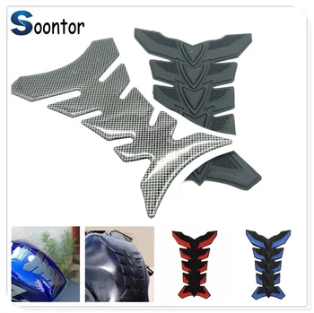 

Motorcycle 3D Rubber Pad Oil Gas Fuel Tank Protector Cover Sticker Decal Fish Bone for HONDA CR80R 85R CRF150R CR125R 250R