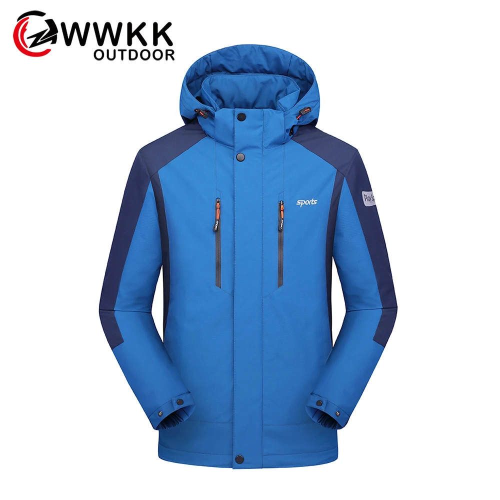 

2019 Outdoor Jackets Spring Autumn Thin Men Hiking Jacket Windbreaker Waterproof Breathable Mountain Jackets Outdoor Sports Coat
