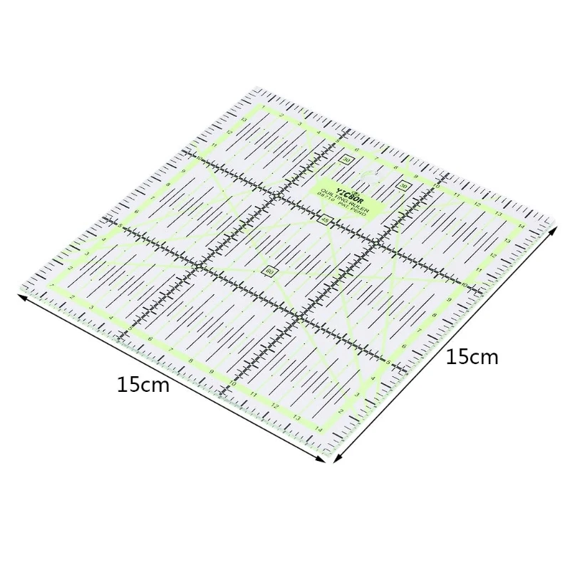 

2019 New Transparent Quilting Sewing Patchwork Ruler Cutting Tool Tailor Craft DIY