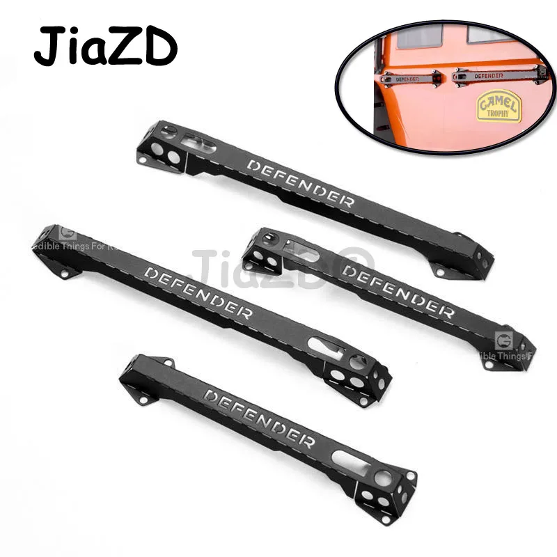 

Hard Stainless Steel Door Handles for 1/10 Traxxas TRX-4 TRX4 D90 D110 RC Crawler Car For Land Rover Defender RC Door Handle S22
