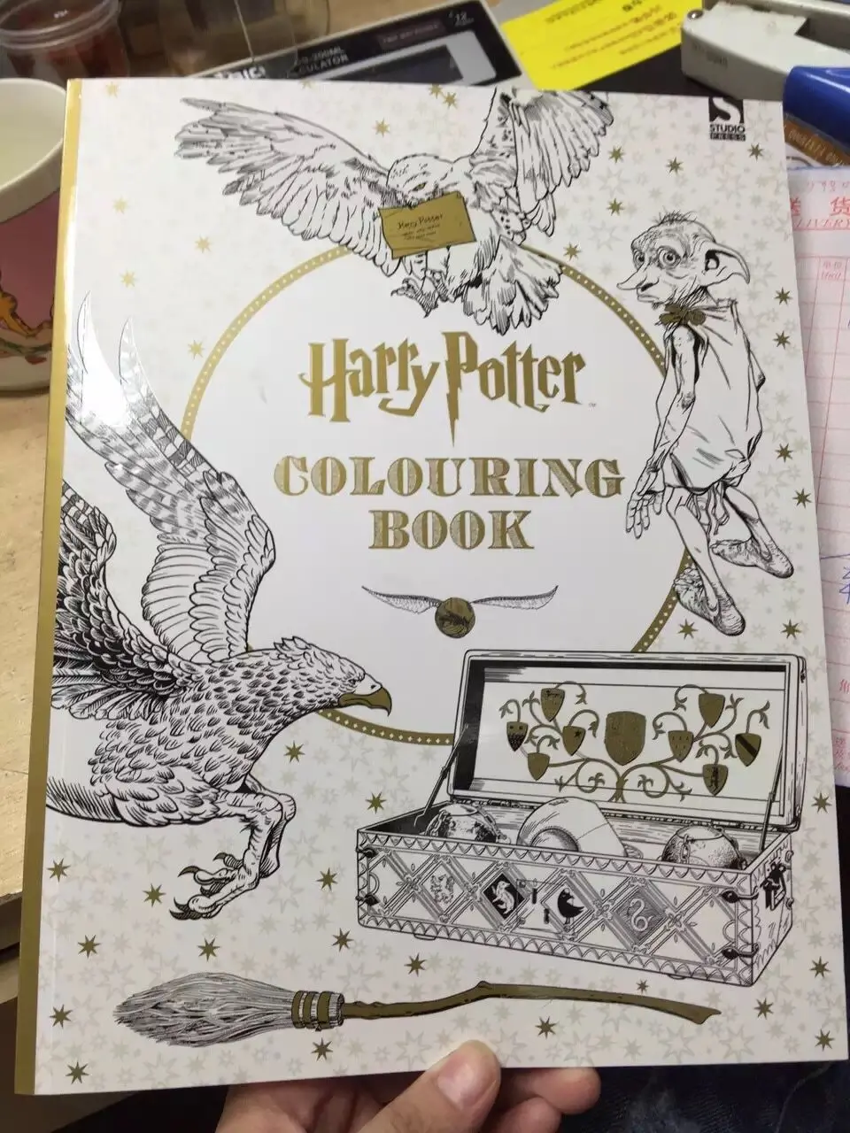 Harry Potter Coloring Book libro para colorear