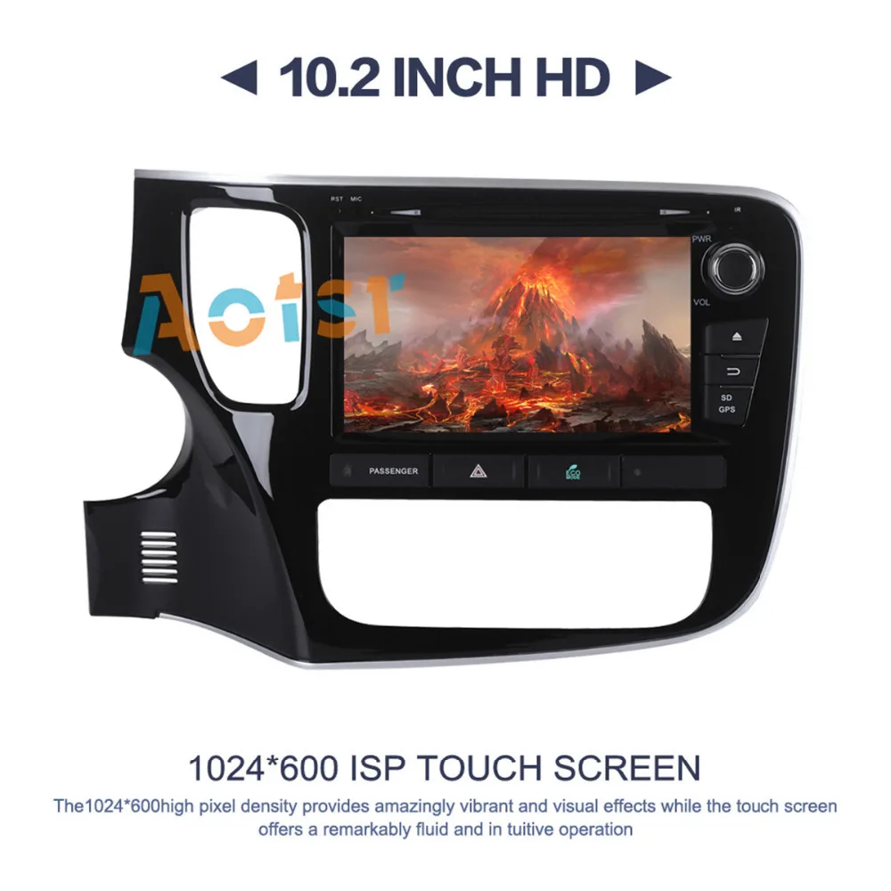 Flash Deal 8"Android 8.0 Octa Core Car GPS for Mitsubishi Outlander 2014-2017 DVD Player Stereo Auto Radio Head unit Multimedia Video 3
