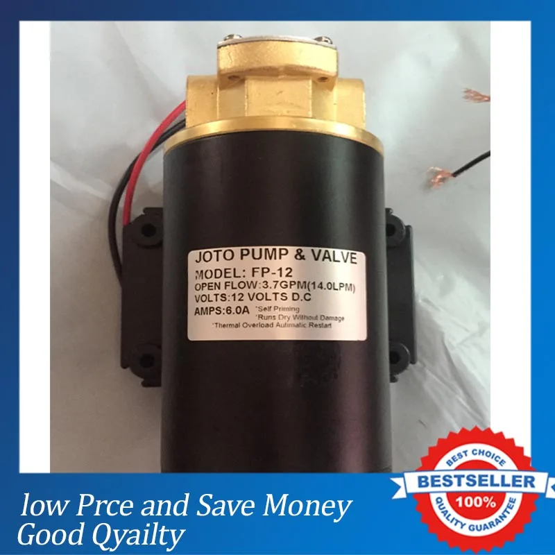 

New Product 12V/24V Small Marine Fuel Oil Gear Pump 3m Max Head Fuel Pump