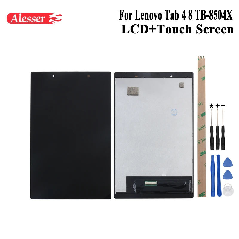 Alesser для Lenovo Tab 4 ТБ 8504X ЖК дисплей и сенсорный экран в сборе запасные части с