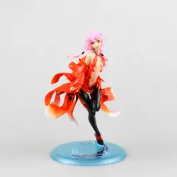 19 см Guilty Crown аниме Рисунок Yuzuriha Inori фигурку стоя позы Ver пикантная кукла-девушка с коробкой F296