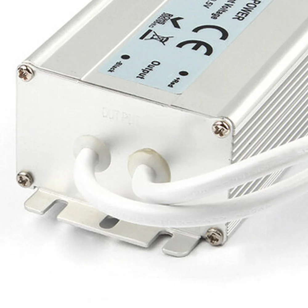 Водонепроницаемый IP67 светодиодный драйвер переменного тока DC 12V 24V трансформатор