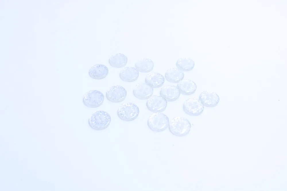 500 шт. 2 отверстия/4 отверстия серебряные блестящие смолы Buttons10mm/12 мм/15 мм Украшения Скрапбукинг производит Необычные botones и пуговицы