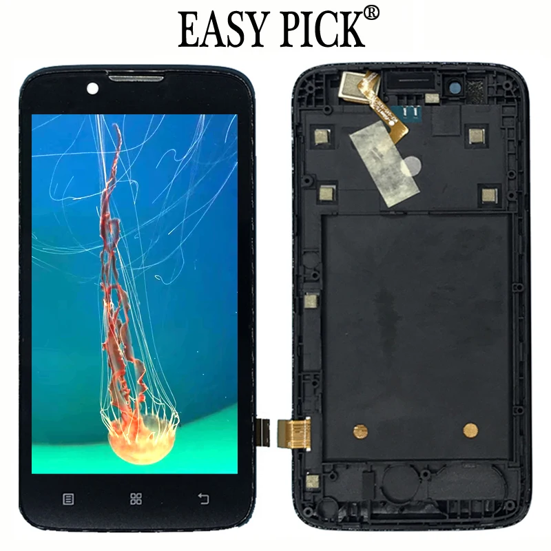 

For Lenovo A328 A328T A338 A338T LCD Display Touch Screen Digitizer Assembly Replacement With Frame With Tools