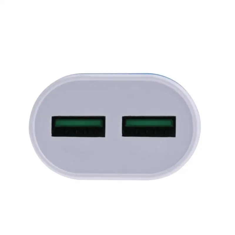 Для Смартфона MP3 мини портативный двойной USB порт зарядное устройство розетка DC 5 В 2.1A 220 В путешествия USB концентратор розетка зарядное устройство ЕС разъем