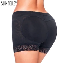 Женская кружевная мягкая бесшовная увеличитель бедер ягодиц боди утягивающее белье нижнее белье сексуальное белье для подъема ягодиц контроль брюки