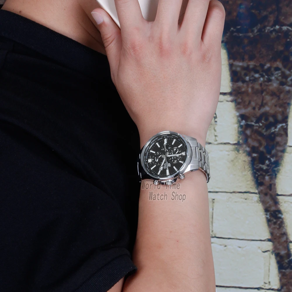Часы Casio Edifice мужские часы Лучший бренд класса люкс 100м Водонепроницаемые