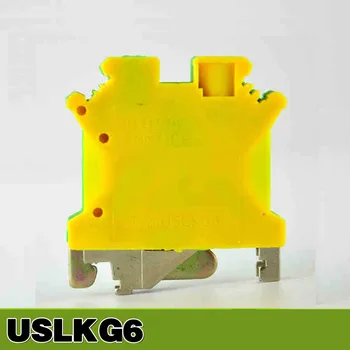 

USLKG-6 UK Series DIN Rail Screw Clamp Terminal Blocks