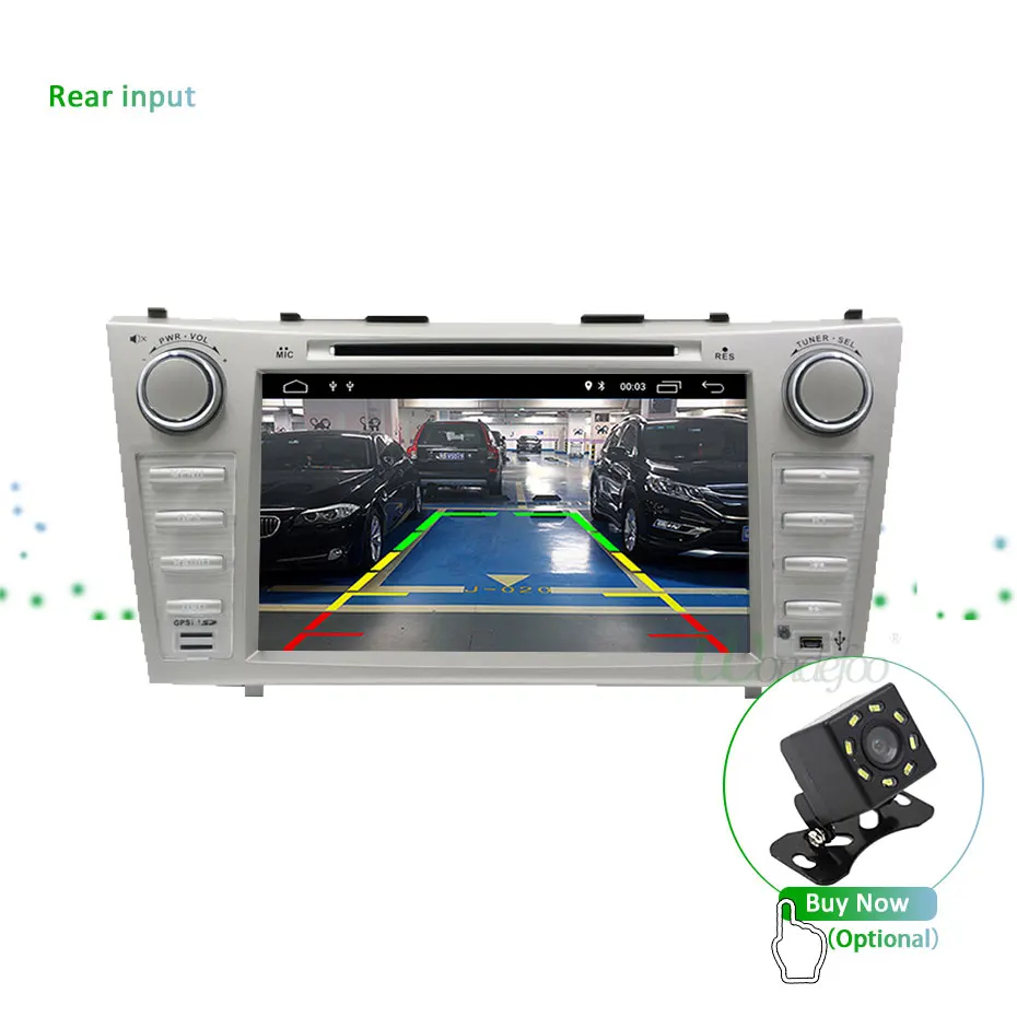 Clearance DSP IPS Android 9.0 4G 64G AV Output 2 DIN DVD PLAYER For Toyota Camry 2007 2008 2009 2010 GPS Radio Stereo Navigation Screen PC 25