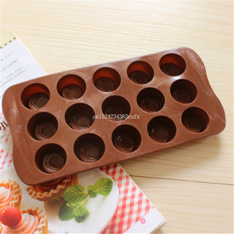 

60pcs Cake Molds Circle Round Shaped Muffin Case Candy Jelly Tools Ice Cake Mould Silicone Baking Pan Trays