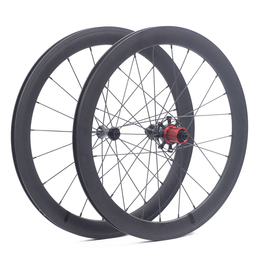 Discount SILVEROCK 20" 406 451 Alloy Wheelset Rim Disc Brake High Profile 74 100 130 135 11s for Tricycle Folding Bike Minivelo Wheels 5