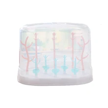 Бутылочки для кормления детей в форме дерева, сушильная стойка, пылезащитный чехол, полка для хранения сосок, съемная подставка для молока