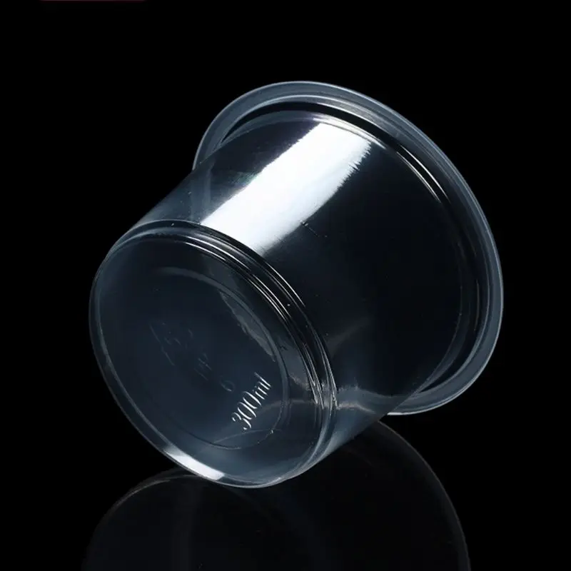 10 шт. одноразовые чашки набор из 300 мл соуса контейнер для Jello Shot Cup слизь хранения