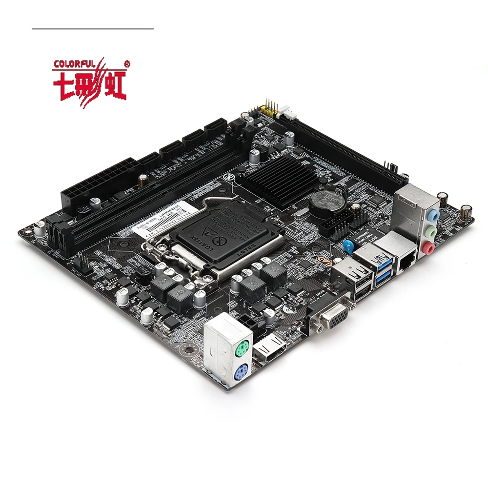 

H110 Motherboard 2 DIMM Channel 2 DDR4 2133MHz Support LGA1151 Intel i3/i5/i7 Series CPU Desktop Motherboard Computer Mainboard