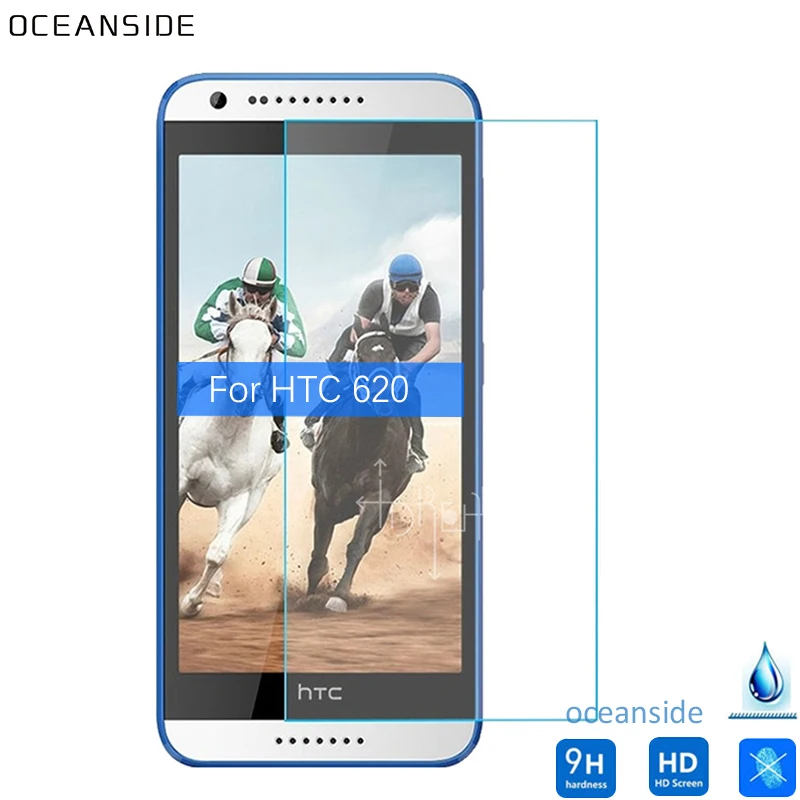 2 шт. для HTC desire 620 закаленное стекло Защита экрана 5 9h защитная пленка на 620G D620H|screen
