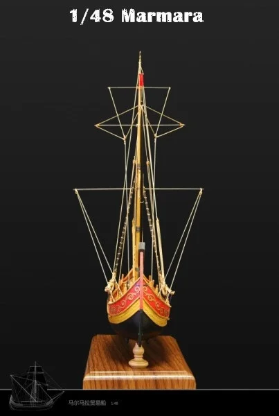Классическая Турецкая Мармара, торговая лодка, модель парусника, османский пролив Босфора, торговые суда