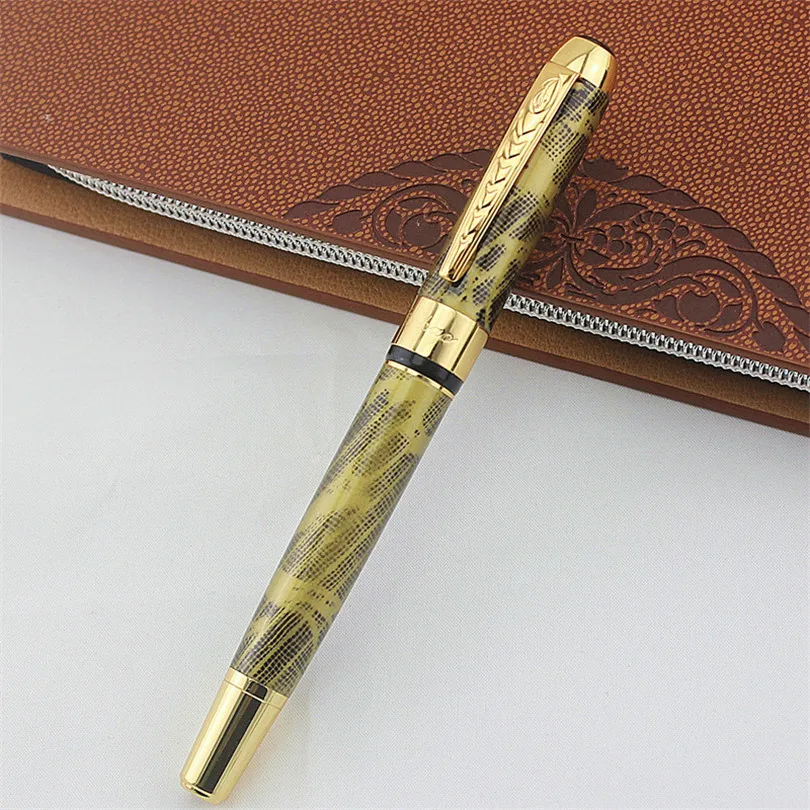 Роскошные jinhao 250 полностью металлическая шариковая ручка 0 7 мм пополнение