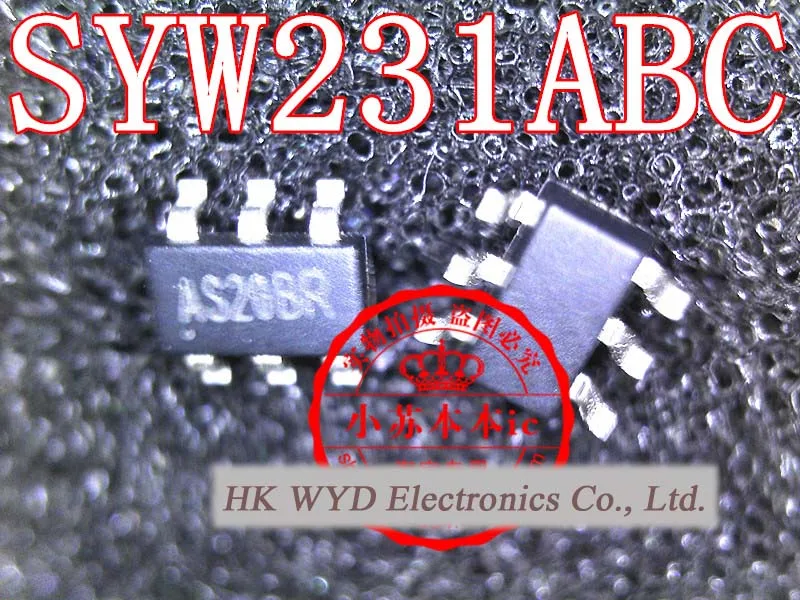 

Free shipping 5pcs/lot SYW231ABC SOT23-6 laptop chip new