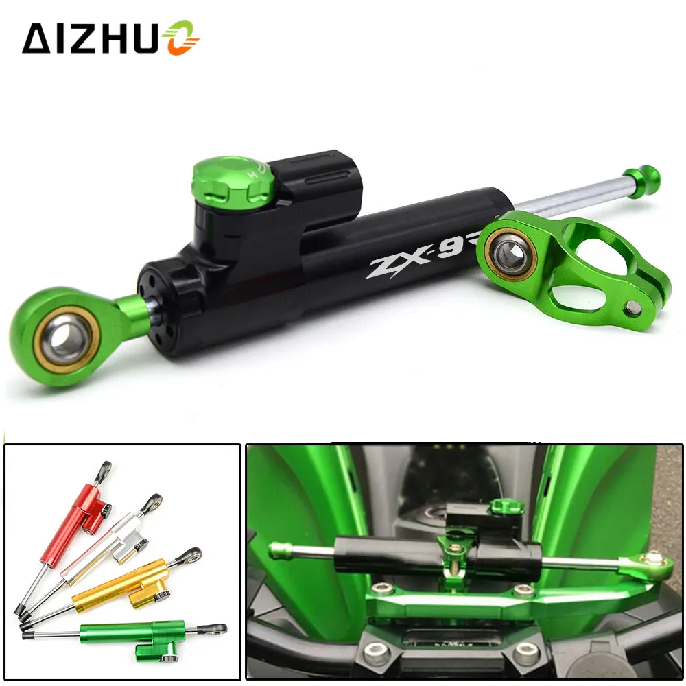 Color : B Universal Motorcycle Damper Steering Stabilize Safety Control for K&AWASAKI ZX9R ZX 9R ZX9 R ZX-9R 1998 1999 2000 2001 2002 2003 Motorcycle Steering Damper Stabilizer 
