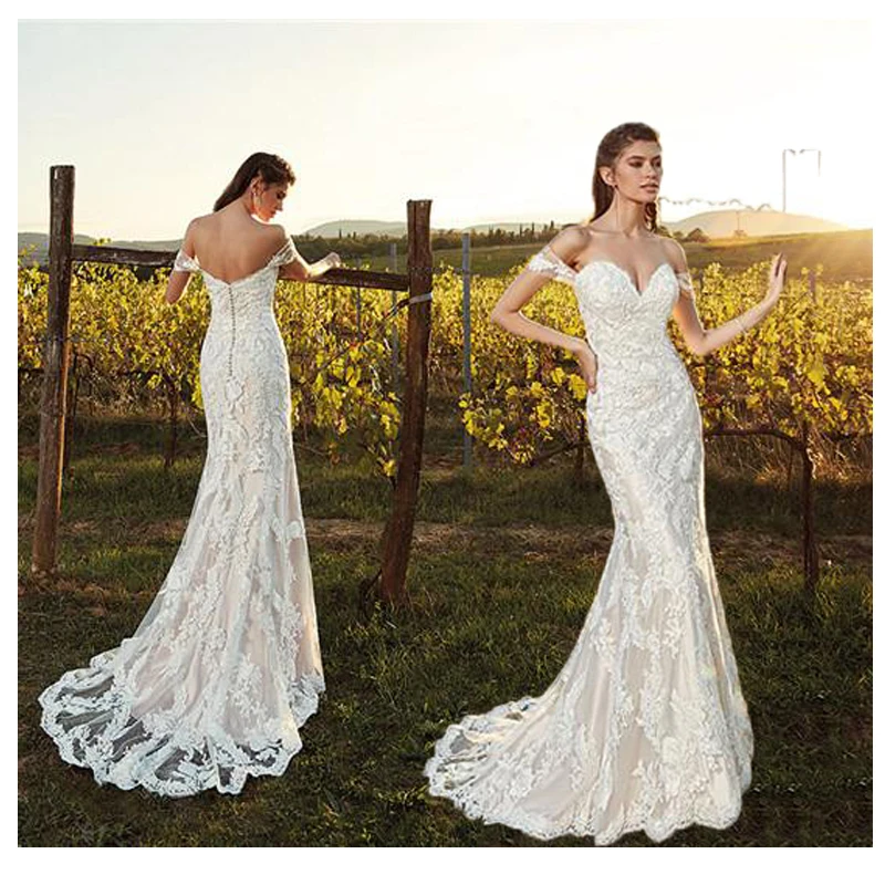 trumpet wedding dresses 2019