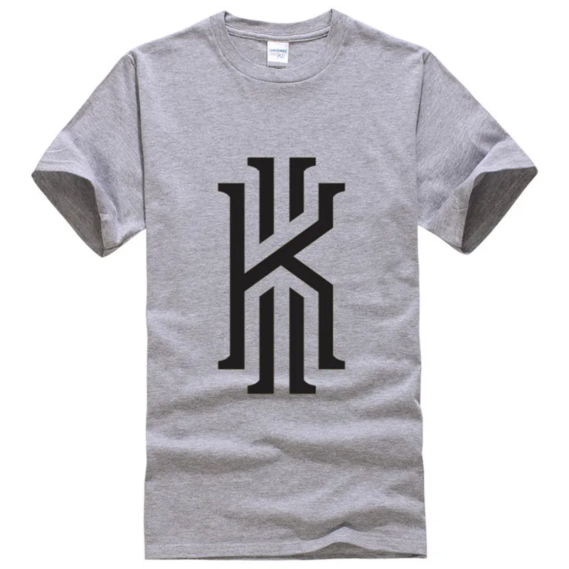 t shirt kyrie uomo grigio