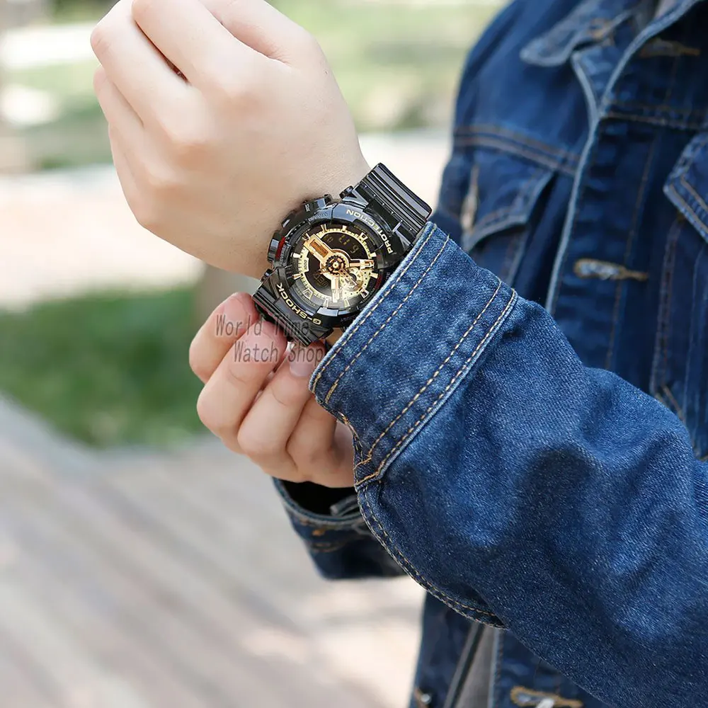 Casio часы Мужские G SHOCK золото взрыва топ брендов роскоши установить 200m