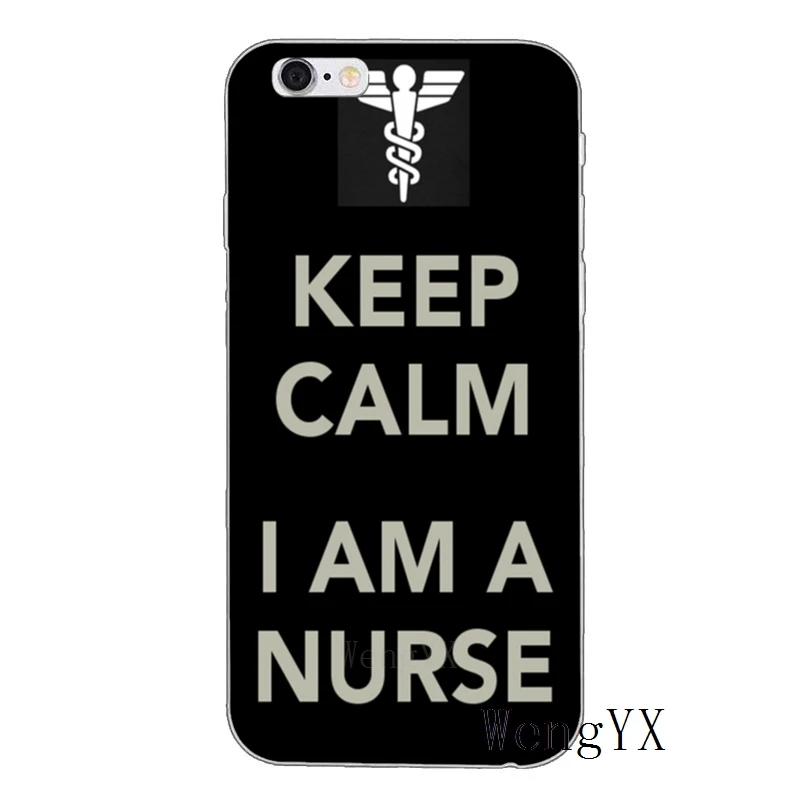 Keep Calm I'm a Nurse мягкий чехол из ТПУ для samsung Galaxy S10 Lite S9 S8 S7 S6 edge Plus S5 S4 Note 9 8 5 4 mini - Цвет: a-Nurse-A-10