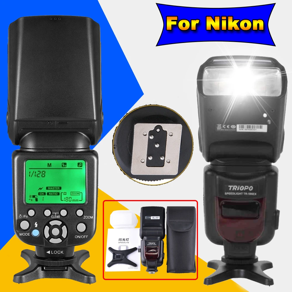 ==> [Free Shipping] Buy Best Triopo TR-586EX For Nikon D750 D800 D3200 D7100 D3300 D5100 DSLR Camera Wireless TTL Flash Speedlite as YONGNUO YN565EX YN-568EX Online with LOWEST Price | 32384618110