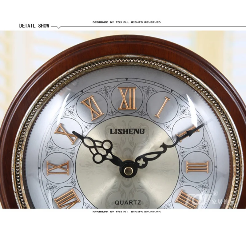 Настольные часы Reloj Meijswxj винтажные с кронштейном креативные бесшумные