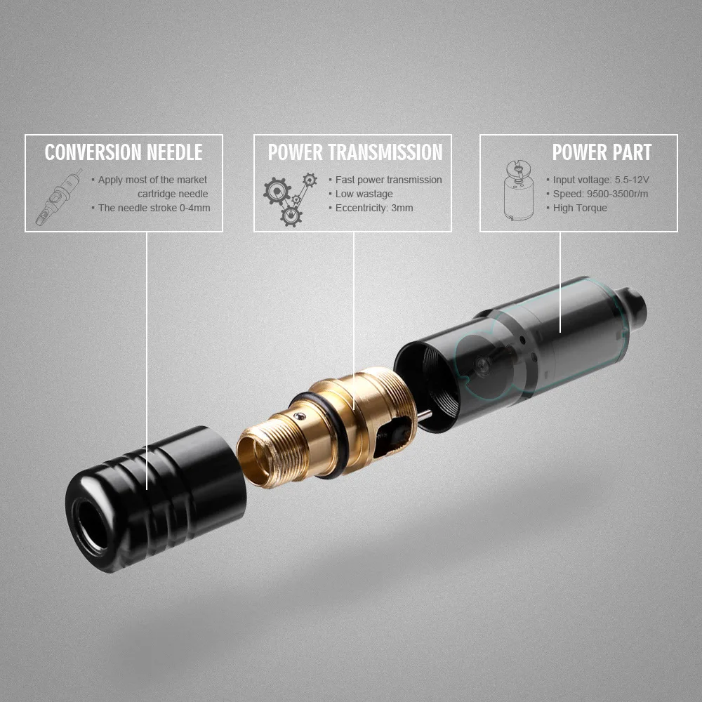 Машинка для тату тату машинка машинка для татуажа Насадка для татуировочной машины Перманентный макияж бровей полная профессиональная ручка для макияжа dermografo cheyenne подводка для глаз машина для художника