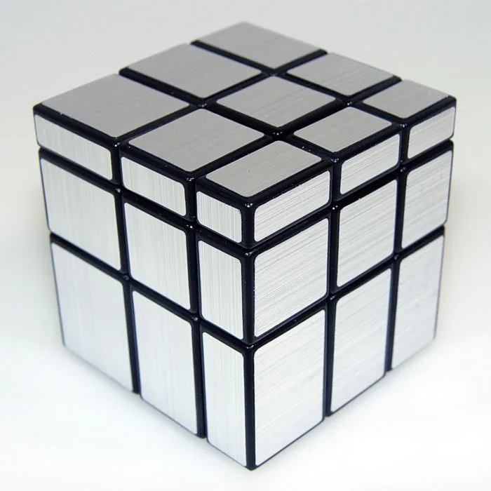 Shengshou Зеркало, куб 3x3 Куб Магия Puzzle Черный и белый Пазлы кубики образование Игрушечные лошадки Cubo magico как подарок