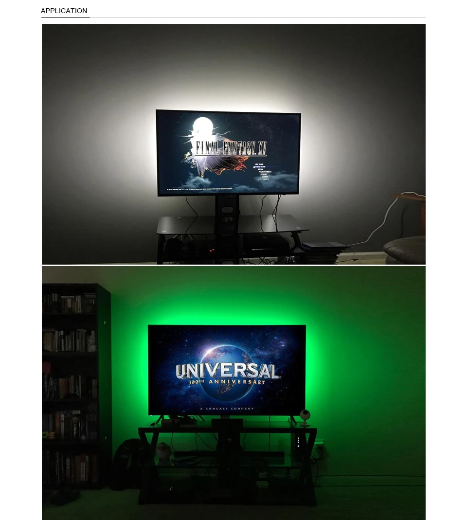 Ambilight USB Светодиодная лента SMD5050 гибкий rgb СВЕТОДИОД световая лента 5 в неоновая лампа сменный цвет домашний Телевизор подсветка лампы led неон el провод