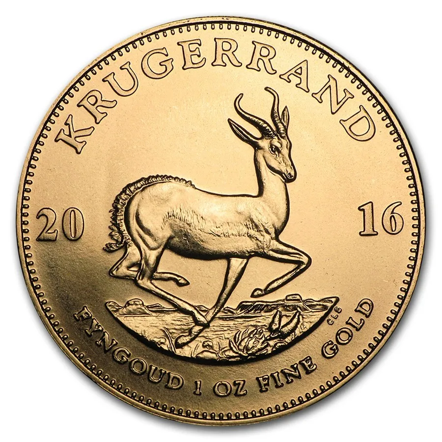 3 шт./лот, Южно-африканская золотая монета Krugerrand