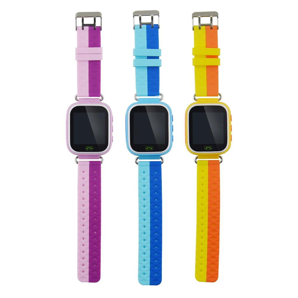 

GPS Tracker Smart Watch TFT Touch Screen Smart Watch Q80 LBS Location Watch Tracker for Kids SOS Call Anti-lost Watch Locator