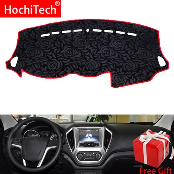 

Rose Pattern Non-slip Dashmat Dash Mat Dashboard Cover Pad Cover Carpet Car Sticker for MG GT 2014 2015 2016 Car Styling