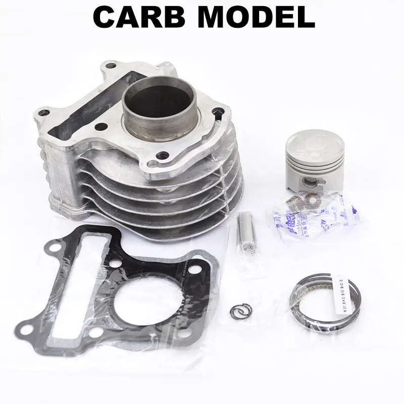 Online Cilindro de la motocicleta anillo de pistón Kit de junta para Honda DIO GIORNO visión hoy 50 NCH50 NSC50 NCH50 NVS50 NSK50 EFI en carbohidratos modelo